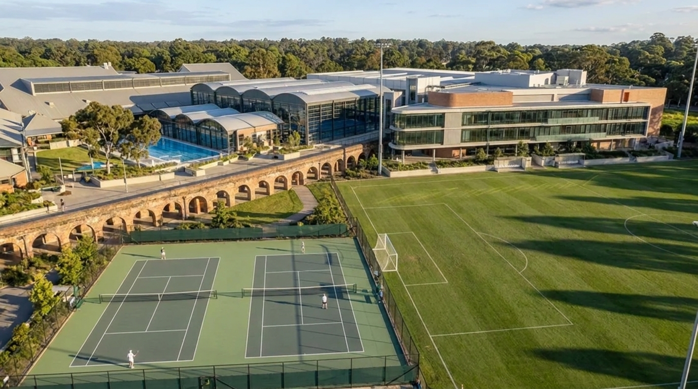 Hakoah Paddington precinct aerial